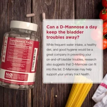 Natural D-Mannose Capsules - Ultimate Bladder Support