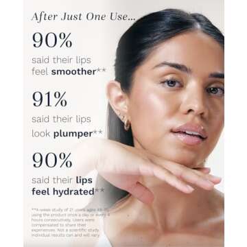 City Beauty City Lips Plumping Lip Gloss - High-Shine Gloss for Fuller, Younger-Looking Lips | Hydrating & Smoothing Lip Treatment Hyaluronic Acid