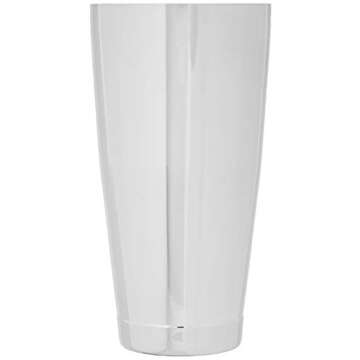 Barfly Shaker Cocktail Tin, Set (18 oz and 28 oz), Stainless Steel,M37009