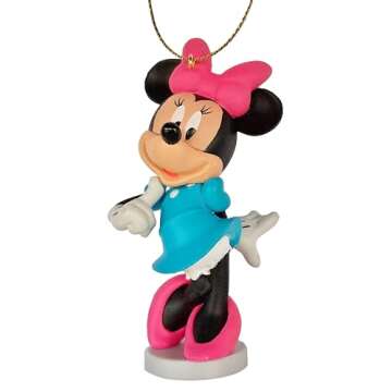Limited Edition Minnie from Magic Kingdom Figurine Ornament - Perfect Holiday Gift!
