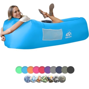 WEKAPO Inflatable Lounger Air Sofa for Outdoor Relaxation