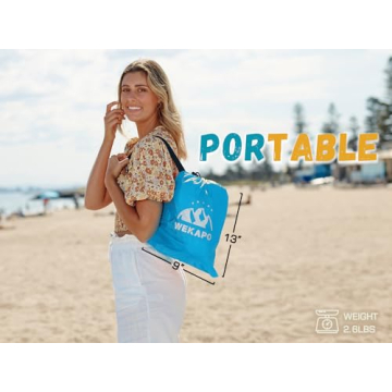 WEKAPO Inflatable Lounger Air Sofa for Outdoor Relaxation