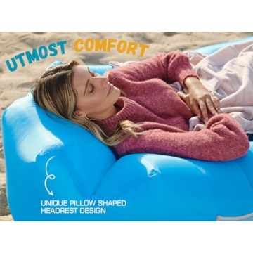 WEKAPO Inflatable Lounger Air Sofa for Outdoor Relaxation