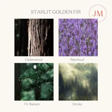 LA JOLIE MUSE Fir & Cedarwood Candle for Perfect Gifting