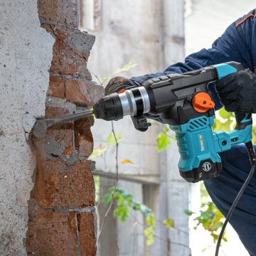 Berserker 1-1/4" Rotary Hammer Drill with 4 Functions