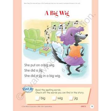 Evan-Moor Skill Sharpeners Spell and Write Workbook, Kindergarten, Spelling Patterns, Test Prep, Word Families, Short Vowels, Grammar, Punctuation, Matching, Vocabulary, Activities, Homeschool