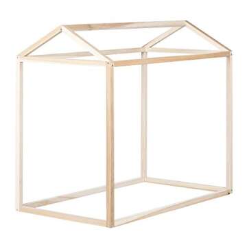 South Shore Sweedi Toddler House Bed, Natural Wood