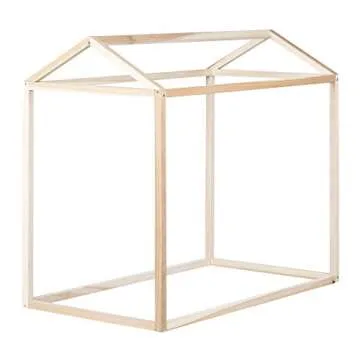 South Shore Sweedi Toddler House Bed, Natural Wood