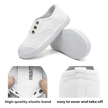 Kids Canvas Sneaker Slip-on for Ultimate Comfort and Style