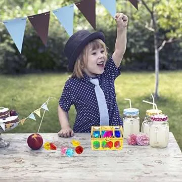 Diving Gem Pool Toy 6 Big Colorful Diamonds Set with Treasure Pirate Box Summer Swimming Toys Dive Throw Underwater for Use Treasures Gift Sets (golden)