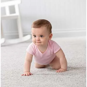 Gerber Baby Pink Onesies Bodysuits 5-Pack for 3-6 Months