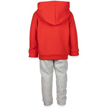 Disney Pixar Cars Lightning McQueen Mater Little Boys Fleece Hoodie & Pants Set 7-8