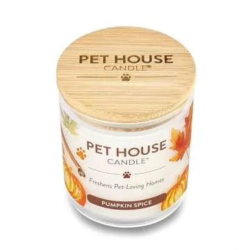 Pet House Candles: Plant-Based Soy Candle for Homes