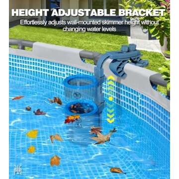 KIrSwp Above Ground Skimmer - Durable Pool Cleaning Solution
