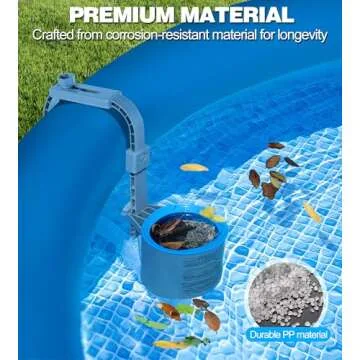 KIrSwp Above Ground Skimmer - Durable Pool Cleaning Solution