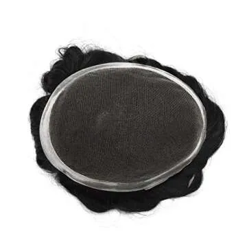 LYRICAL HAIR Super Thin French Lace Mens Toupee Hair System