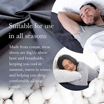 FULI 100% Cotton Zippered Futon Cover, Japanese Futon Mattress Cover, Shikibuton, Made in Japan (Queen, Gray)