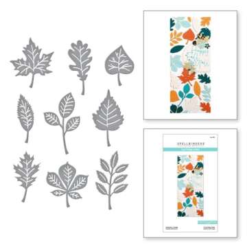 Spellbinders Autumn Leaves Metal Dies for Creative Crafts