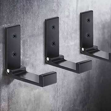 Latomex Folding Coat Hooks for Home Organization and Storage