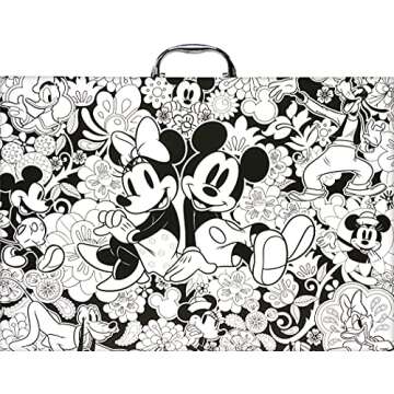 Disney Mickey Mouse and Friends 30 Piece Creative Art Studio Portable Art Set by CRA-Z-Art - Amazon ...