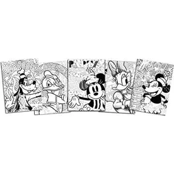 Disney Mickey Mouse and Friends 30 Piece Creative Art Studio Portable Art Set by CRA-Z-Art - Amazon Exclusive Art Set with Markers, Color Pencils and Gel Pens