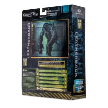 Pacific Rim Leatherback Kaiju 4" Figure Playset with Comic