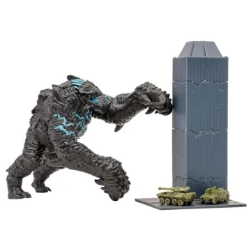 Pacific Rim Leatherback Kaiju 4" Figure Playset with Comic