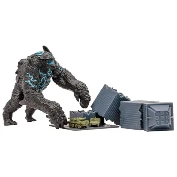Pacific Rim Leatherback Kaiju 4" Figure Playset with Comic
