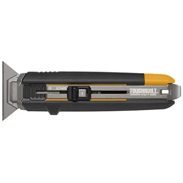 ToughBuilt Scraper Utility Knife - Versatile 2-in-1 Tool