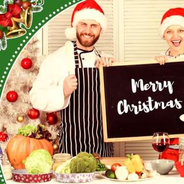 Filltouch 50 Set Christmas Disposable Baking Pans with Lids