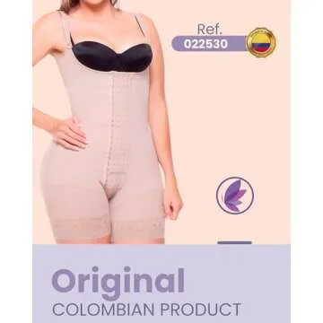 Fajas Colombianas Moldeadoras 022530 High Compression Shapewear, Butt Lifting BBL Faja