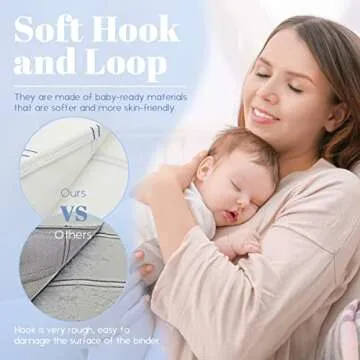 Lynnuo C Section Belly Binder, 12-Inch Wide Abdominal Binder Post Surgery Plus Size, Postpartum Belly Band(45" - 60")