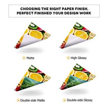 Koala Photo Paper Matte Coated 8.5X11 Inches Compatible with Inkjet Printer 48LB Presentation Paper 100 Sheets