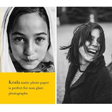 Koala Photo Paper Matte Coated 8.5X11 Inches Compatible with Inkjet Printer 48LB Presentation Paper 100 Sheets