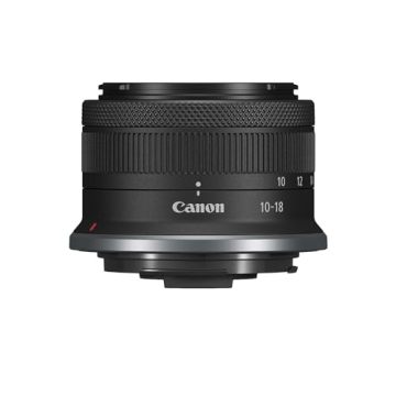 Canon RF-S10-18mm F4.5-6.3 STM Ultra-Wide-Zoom Lens for Vlogging