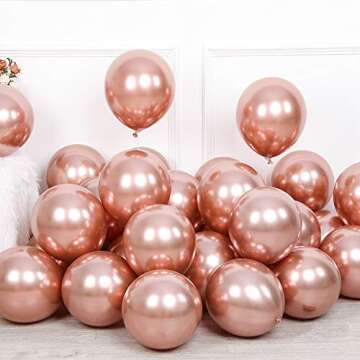 134pcs Macaron Orange Balloon Garland Arch Kit Metallic Chrome Ballons with 4D Globos and Rose Gold Confetti Latex Balloon Wedding Birthday Party Decor Baby Shower (Gold Pink Rose Gold)
