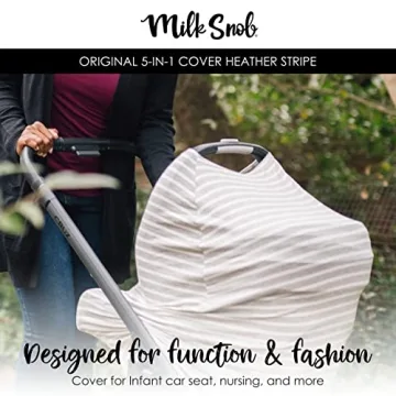 Milk Snob Original 5-in-1 Cover for Breastfeeding & Baby Gear