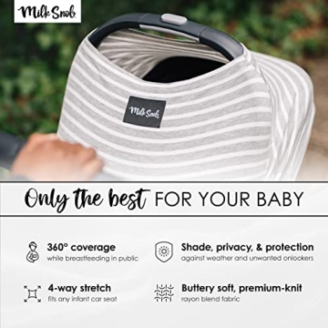 Milk Snob Original 5-in-1 Cover for Breastfeeding & Baby Gear