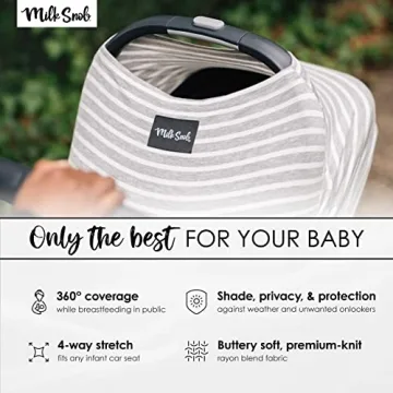Milk Snob Original 5-in-1 Cover for Breastfeeding & Baby Gear