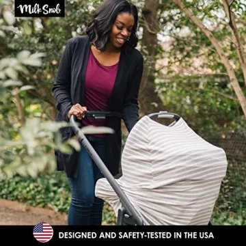 Milk Snob Original 5-in-1 Cover for Breastfeeding & Baby Gear