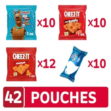Kellogg's Assorted Snacks Variety Pack - 42 Pouches