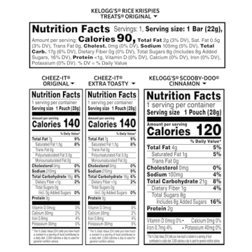 Kellogg's Assorted Snacks Variety Pack - 42 Pouches