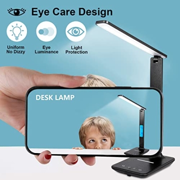 LAOPAO Desk Lamp with Wireless Charger and USB Port