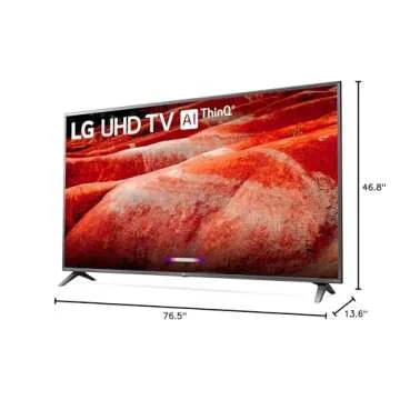 LG 86UM8070 86-Inch, 4K LED UHD Smart TV (2019)