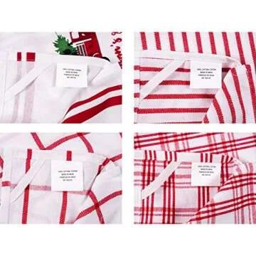 KAF Home Pantry Holiday Kitchen Towel Set - 100% Cotton