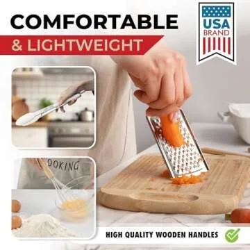 Kaluns 50 PCS Silicone Kitchen Utensils Set - Mothers's Day Gifts For Mom Wife Complete Kitchen Set 800°F Heat Resistant Non-Stick Premium Silicone Cooking Utensils W Wooden Handles Gifts For Mothers