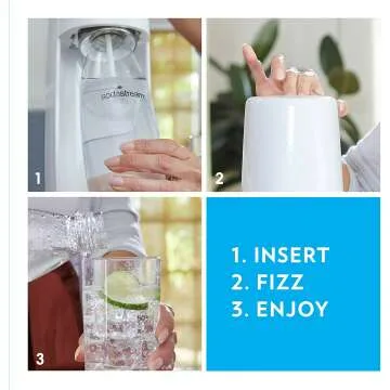 SodaStream Fizzi One Touch Sparkling Water Maker