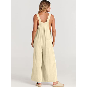 Stylish ANRABESS Women's Jumpsuit for Summer Comfort
