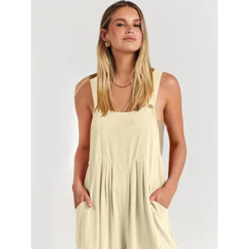 Stylish ANRABESS Women's Jumpsuit for Summer Comfort