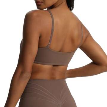 Aoxjox Define Sculpt Sports Bra for Women - Activewear